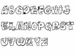 Cet alphabet à colorier est destiné à des enfants des classes de cp, ce1, ce2, cm1 et cm2. Fiches Alphabet Abecedaires En Maternelle