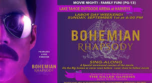 Bohemian Rhapsody Movie Concert Laser Show At Lake Tahoe