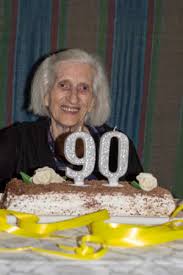 grandma celebrating her 90th birthdayの