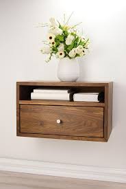Floating Nightstand With Drawer And