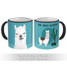 gift mug no prob llama trends trendy