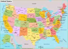 Select from the 50 states of the united states. Usa Map Maps Of United States Of America With States State Capitals And Cities Usa U S