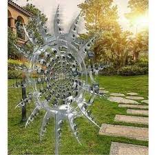Unique Garden Magic Metal Windmill With