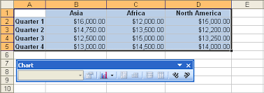 Excel 2003 Creating A Chart