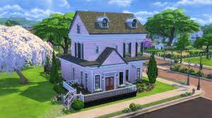 My Sims 4 Pink Victorian House Making