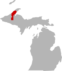 Fish Portage Lake Houghton County Michigan