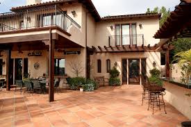 Spanish Style Mediterranean Patio