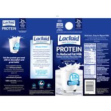 lactaid milk protein reduced fat