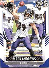 Amazon.com: 2021 Score #88 Mark Andrews Baltimore Ravens Football Card :  Collectibles & Fine Art