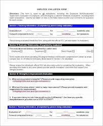 Performance Review Template Performance Management Review Example