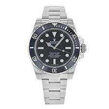 Rolex Submariner Black Dial Stainless Steel Automatic Mens