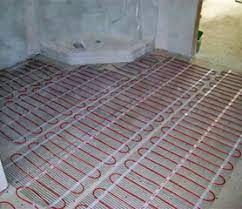 radiant floor heating systems take new
