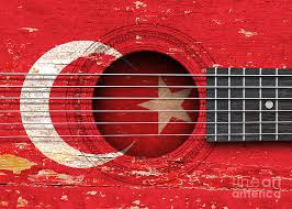 It was the most popular music genre in the ottoman empire era. Flag Of Turkey On An Old Vintage Acoustic Guitar Digital Art By Jeff Bartels