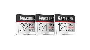 Microsd cards also need to offer high speeds that are essential when moving large files to and from the card. Samsung S Pro Endurance Microsd Cards Can Handle 43 800 Hours Of Continuous Recording Digital Photography Review