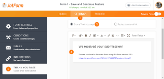 How To Save Forms And Continue Later