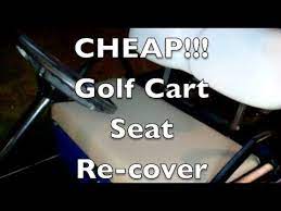 Golf Cart Seat Recover You