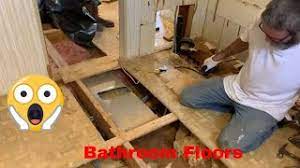 mobile home trailer floor repair start