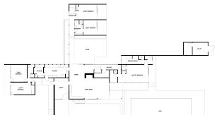 Kaufmann Desert House Ground Floor Plan