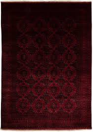 very fine turkmen afghan wool rug