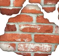 Wall Decals Faux Bricks Breakaway