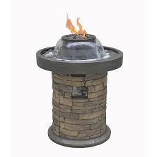 For quick installation and convenient operating, the water fountain includes all necessary parts and a pump. Bond 36 5 In H Resin Rock Fountain Outdoor Fountain In The Outdoor Fountains Department At Lowes Com