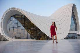 Baku is on the coast of the caspian sea on the southern tip of the absheron peninsula. What S It Really Like To Travel To Baku Azerbaijan Adventurous Kate