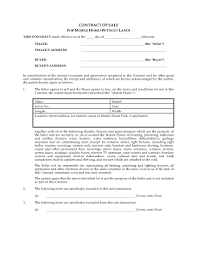 usa mobile home contract legal