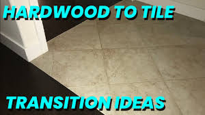 tile to hardwood floor transition ideas