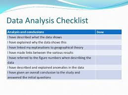 The ability to write effective reports on a data analysis shouldn't be assumed. Controlled Assessment Data Analysis