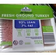 kirkwood fresh ground turkey 93 lean