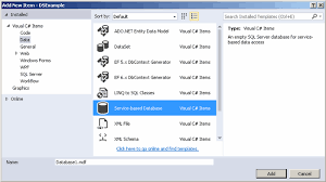 create dataset and database with two