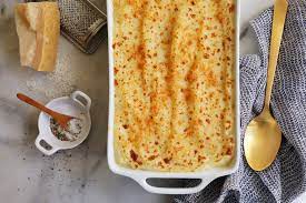 baked mashed potatoes with parmesan