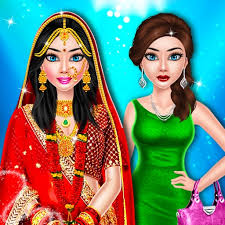 queen dressup makeup salon app