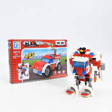 Khai trương giảm giá] Đồ Chơi LEGO Xe Cứu Hoả Biến Hình CITY FIRE RESCUE  96PCS 2in1 123-79 giá cạnh tranh