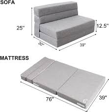 Futon Sleeper Chair Guest Sofa Bed