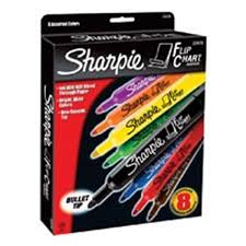 Sharpie Flip Chart Markers Assorted 8 Pack 8 St