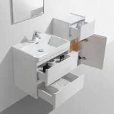 Milan 600 Vanity Cabinet Only Wall