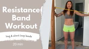 20 min resistance band workout for
