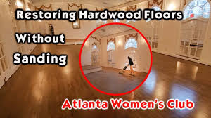 restoring hardwood floors without