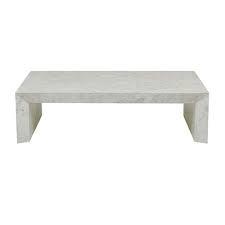 Elle Monument Coffee Table White