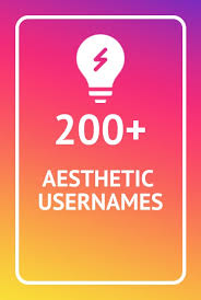 200 aesthetic usernames for tiktok
