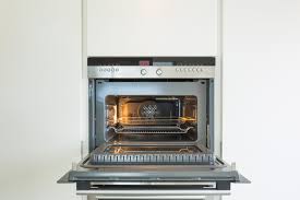 cooking pizza in a convection oven