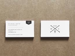 Classic Resume Business Card Set By Skybox Creative Dribbble