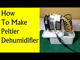how to make dehumidifier with peltier