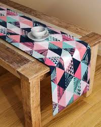 Multicoloured Table Covers Runners