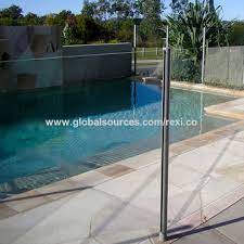 glass fence pool fencing by clear