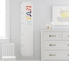 Wall Letters Kids Growth Charts Pottery Barn Kids