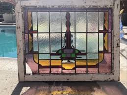 Vintage To Antique Stained Glass Window