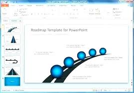 It Template Ms Project Roadmap Microsoft Powerpoint