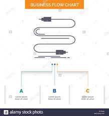 Audio Cable Cord Sound Wire Business Flow Chart Design